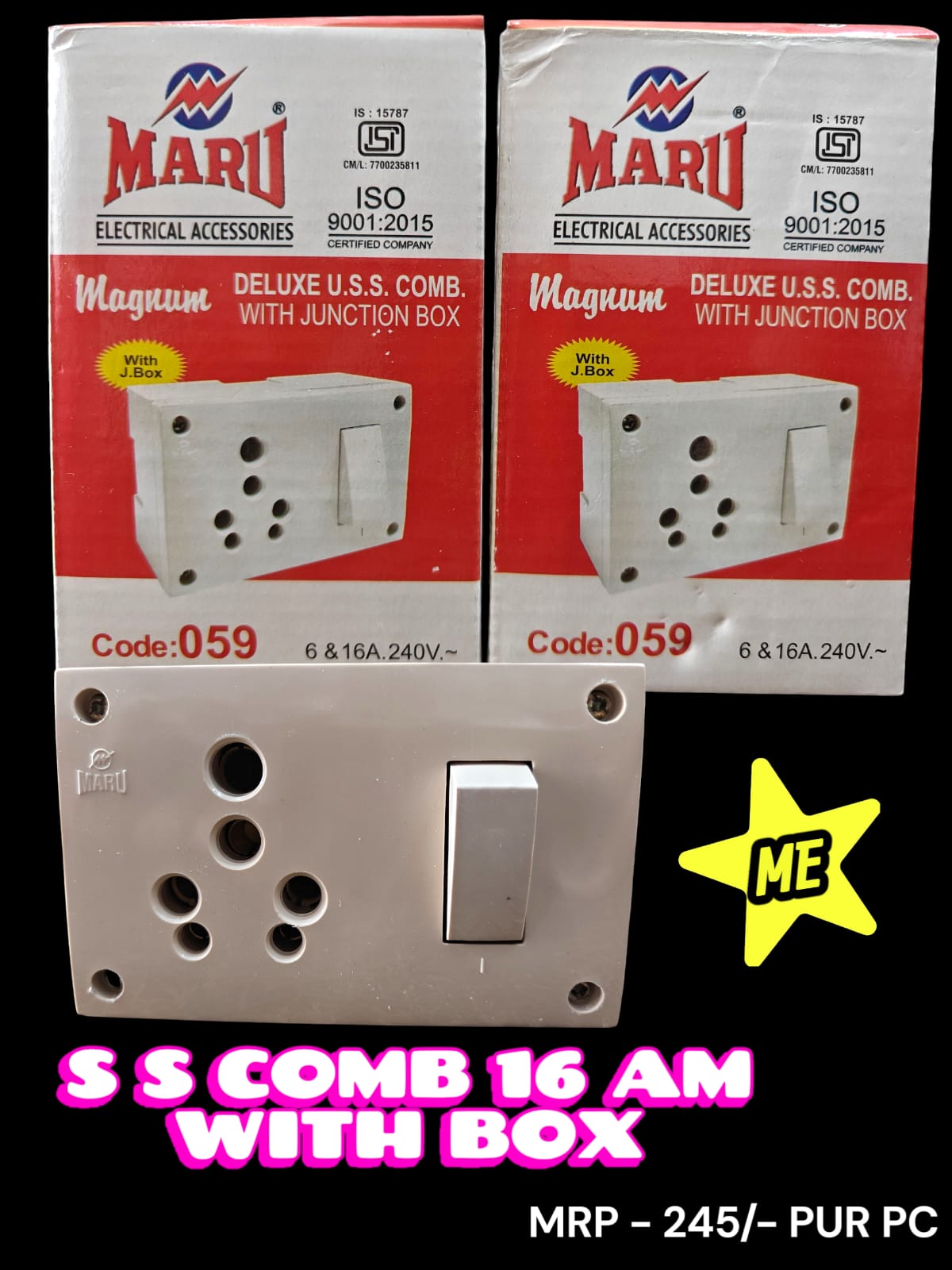 S S COM 16AM WITH BOX MARU